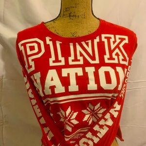 Victoria secret pink  XS crop top